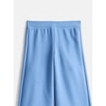 thumbnail image 3 of Wonder Nation Girl Wide Leg Pants with Side Slits and Bows, Sizes 4-10, 3 of 4