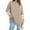 Khaki, variant on Long Sleeve Women's Oversized T Shirts Loose Casual Crewneck Tunic Tops Soft Blouse