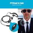 thumbnail image 1 of Auricular de 2 Pines PTT Walkie Talkie, Gancho para la la la Oreja para radio bidireccional, 1 of 7