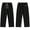 Black, variant on Cotton Loose-Fit Wide-Leg Casual Trousers for Men