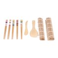 thumbnail image 2 of Sushi Making Kit, Sushi Maker Lightweight With Natural Bamboo Material For Kitchen Home-made Food, 2 of 8