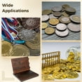 thumbnail image 6 of Solid Wood Coin Holder Display, Tiered L-Shaped Collection Rack, Challenge Coin Display Stand for Veterans and Collectors, Versatile Collectibles Holder, Home Office Decor, 6 of 6