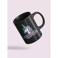 thumbnail image 3 of Unicorn Design With Pink Ribbon Mug  -Image by Shutterstock,, 3 of 4