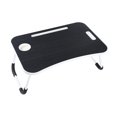 thumbnail image 1 of Escritorio de cama plegable,Mesa de cama plegable,escritorio para ordenador portátil,soporte de lectura,Computadora portátil Cama Escritorio Bandeja de desayuno plegable Sofá,Escritorio Negro BLESIY Escritorio de cama plegable, 1 of 7