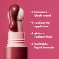 thumbnail image 3 of Blush e.l.f. Halo Glow Beauty Wand, escualano líquido, vegano, 3 of 6