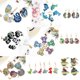 thumbnail image 2 of Llavero con patrón de animales DIY, pintura de diamantes, Cisne, Delfín, gato, bordado, punto de cruz, bolso, colgante, regalo de joyería, 2 of 4