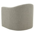 thumbnail image 5 of SAFAVIEH Couture Laylette Modern Boucle Solid Accent Chair, Light Grey, 5 of 7