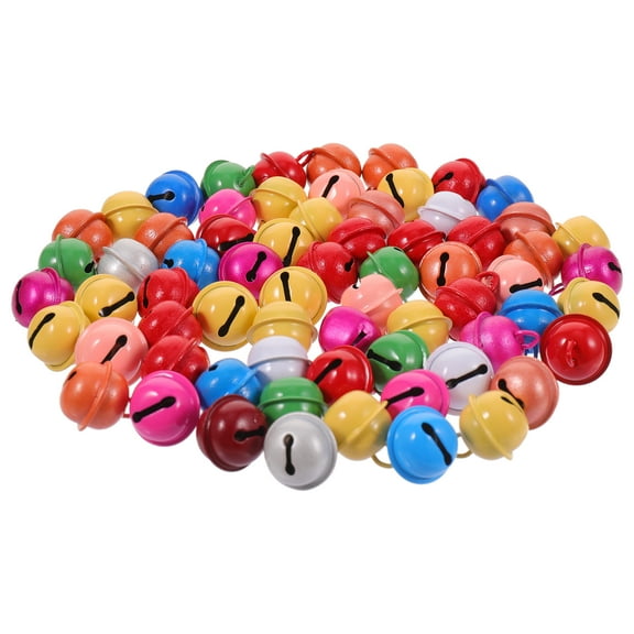 unbranded  100 Pcs Color Bell Small Bells Christmas Decorations