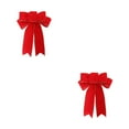 thumbnail image 1 of Cateissary 10X colgante de Navidad decoración de Navidad colgante DIY Prop tela exquisita hogar árbol multiusos lazos de arpillera Type4 NO4, 1 of 6