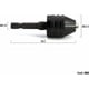 thumbnail image 2 of Adaptador de desbloqueo de portabrocas de taladro de impacto con llave de portabrocas de 0,3 a 6,5 mm y eje hexagonal de 1/4", 2 of 5