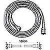 thumbnail image 2 of Er Hose (g1/2 Inch, 1.5m), Anti-twist And Anti-kink Er Hose, Less Steel/, 2 of 5