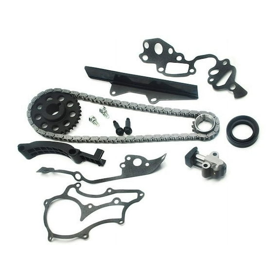 Front Timing Chain Kit - Compatible with 1985 - 1995 Toyota Pickup 2.4L 4-Cylinder SOHC 1986 1987 1988 1989 1990 1991 1992 1993 1994