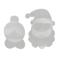 thumbnail image 3 of veasfak Acrylic Santa Quilting Template Ruler Crafts Sewing Pattern Sewing Machine Ruler Package 18cmx17.5cm, 3 of 6