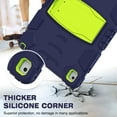 thumbnail image 7 of iPad 5th/6th Generation (9.7 inch, 2017/2018) Case,Dteck Shockproof Rubber 3-layer Protection Armor Hybrid Kickstand Protector Cover for iPad Air 2/iPad Pro 9.7" ,Navy+Olivine, 7 of 7