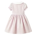 thumbnail image 3 of HILEELANG 2-7T Toddler/Little Girls Pink Green Lavender Stripe 100% Cotton Dress Size 6, 3 of 8