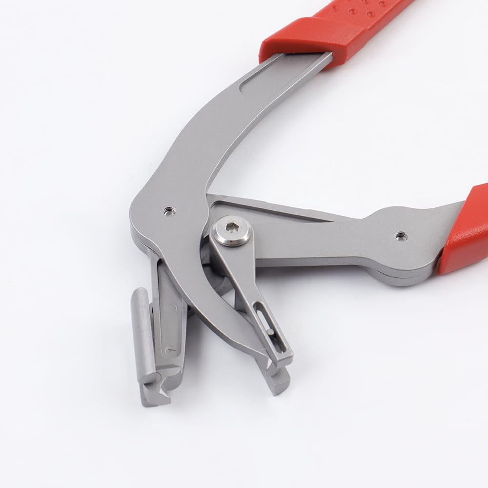 Car Clip Pliers & Trim Removal Tool, Spring-Loaded Fastener Rivet Remover for Auto Door Panels, Interior & Exterior Trim, Mechanic, Damage-Free Disassembly (1 pcs)