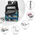 thumbnail image 3 of Hotel Transylvania Backpacks Basic Shoulder BackpackBookbag Satchel Backpack Rucksack, 3 of 3