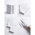 thumbnail image 3 of 12 Pairs of White Gloves (Hand Shot), White Cotton Gloves White Cotton Work Gloves for Dry Hands and Beauty Hydrating 12 Pairs(White Gloves - 12 Pairs), 3 of 8