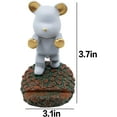 thumbnail image 3 of Cute Bear Phone Holder for Desk Ornament Kawaii Phone Stand Universal Desk Phone Stand for All Mobile Smartphones Tablets, 3 of 15