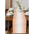 thumbnail image 4 of Ldtrchee LightSalmon Ombre Table Runner 60 Inches, Modern Gradient Abstract Art Bed Runner Dresser Scarves Tabletop for Indoor Outdoor Parties/Ceremony/Banquet, 13" x 60", 4 of 8