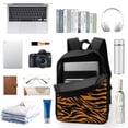 thumbnail image 3 of Animal Zebra Print Backpack Fashion Durable adolescent Business Daypack for Men Women Laptop Canvas Bags, 3 of 5