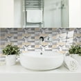 thumbnail image 3 of Clearance! Decoration Adhesive Crystal Wall Tile Stickers 1PC Kitchen Sticker 2D Bathroom Self Sticker Wall Tile ArtsCrafts & Sewing, 3 of 9