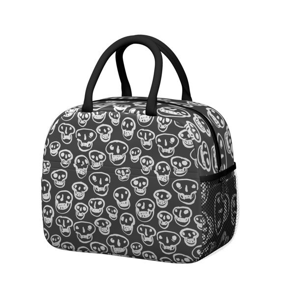 Sac à Lunch Isotherme avec Design Mandala Doré et Roses, Sac Isotherme Réutilisable avec Fermeture Éclair, Parfait pour Activités Extérieures et Déjeuner au Bureau