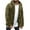 Army Green, variant on Fjofpr Cardigans for Men Trendy Fleece Jacket for Men with Hoodie and Zipper Men's Winter Solid Color Cardigan Casual Blouse Fleece Tops Coat
