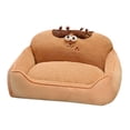 thumbnail image 1 of Cama para perros, camas para gatos de interior, bonito cojín suave y lavable para mascotas, sofá cama cálido para perros, para dormir para perros, S, 1 of 9