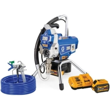 Graco 390 Pc Airless Paint Sprayer Cordless Kit With Stand