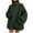 Army Green, variant on Viikei Cardigan Sweaters for Women Plus Size Women's Casual Loose Fitting Long Sleeved Knitted Pullover High Neck Sweater