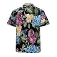 thumbnail image 3 of High Quality Hawaiian Shirts for Men Short Sleeve Aloha Beach Shirt Floral Summer Casual Button Down Shirts Blouses Y35AFQ, 3 of 7