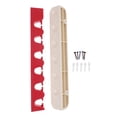 thumbnail image 4 of 1 de Montaje en Pared para Piscina de Billar Se Cuelga 6 Soporte de Señal Soporte de Rejilla de Goma shamjiam Rack de taco de billar, 4 of 9