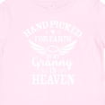 thumbnail image 4 of Inktastic Handpicked for Earth by My Granny in Heaven with Angel Wings Boys or Girls Baby T-Shirt, 4 of 5