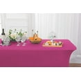 thumbnail image 4 of Uralili Fitted Table Cover Elastic Spandex Tablecloth 4 ft Bed Table Clothes-Purple, 4 of 7