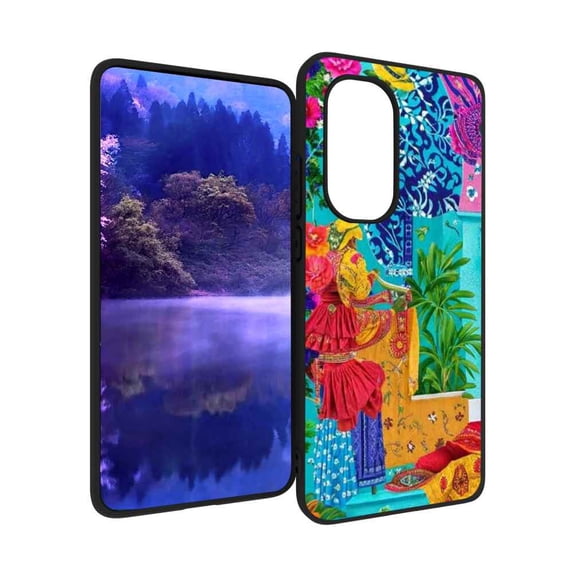 Compatible with Motorola Moto Edge 2022 Phone Case, Mexican-Traditional Case Silicone Protective for Teen Girl Boy Case for Motorola Moto Edge 2022