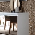 thumbnail image 5 of Viennese 2.0 Wood Buffet Stand with Mirros & 5 Shelves in White Gloss, 5 of 7