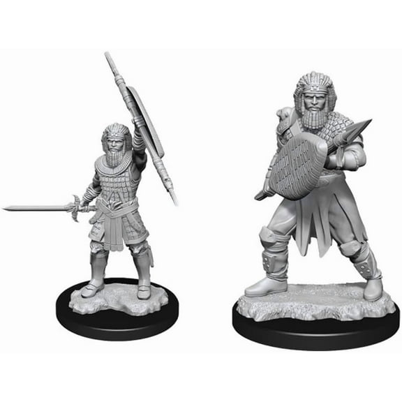 WizKids WZK90144 Dungeons & Dragons Human Fighter Male W13 Nolzurs Marvelous Miniatures