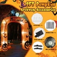 thumbnail image 6 of 9FT Halloween Inflatable Archway, Large Pumpkin Halloween Arch Pumpkin Blow up Decorations, Built-in LED Lights for Indoor Outdoor Holiday Home Party Garden Yard Lawn, 6 of 7