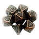 thumbnail image 3 of Dados Poliédricos de Metal Zulema 7 Uds para DND, 3 of 7
