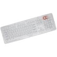 thumbnail image 2 of Retro Keycaps, Durable Mechanical Keyboard   For Home For Internet Bar For Office Rhinestone White, 2 of 8