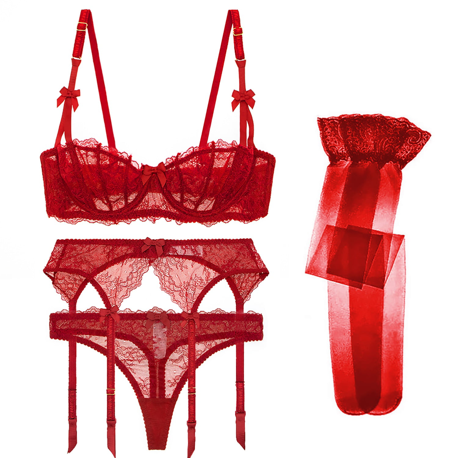 Sexy Lingerie Set With Hollow Out Design, Open Cup Bra, Thong, And Bras N  Things Garter Perfect For Womens Temptation And Lenceria Sex Suit Costume  From Micandy, $18.87