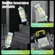 thumbnail image 4 of Botella de agua deportiva de 800 ml,botella de hidratación portátil de plástico sin BPA,diseño irrompible y a prueba de fugas,pajita,boquilla directa,doble bebedero,fitness,gimnasio,, 4 of 6