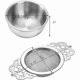 thumbnail image 2 of 6Pack Tea Strainers with Drip Bowl,2.5 Inch Tea Filters for Loose Leaf Tea, Stainless Steel Mesh Tea, 2 of 5