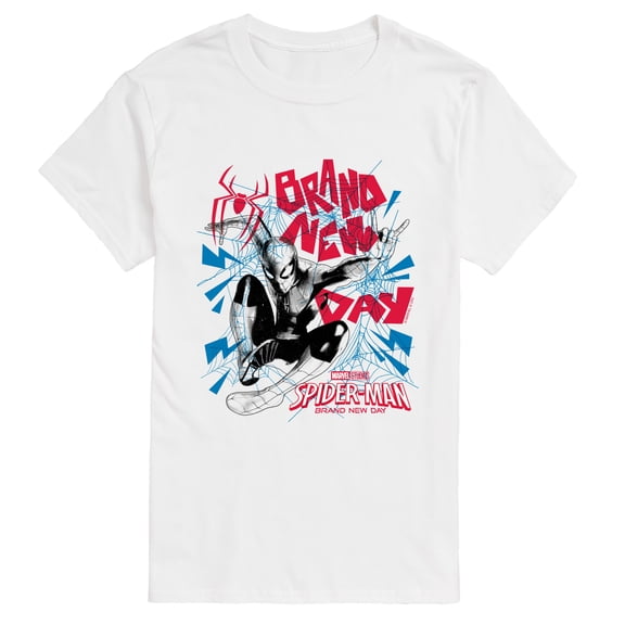 Spider-Man: Brand New Day - Logo & Webs - Men's Short Sleeve Graphic T-Shirt