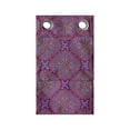 thumbnail image 1 of Purple Hippie Hanging Pocket Organizer, Pattern of Traditional Eastern Motifs Inspired by the Paisley Design, Printed Polyester Storage Bag with Pockets, 9" x 16", Purple Multicolor, 1 of 2