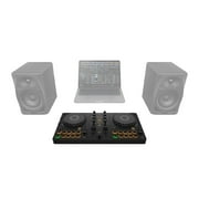 AlphaTheta DDJ-FLX2 Compact 2-Channel DJ Controller with Numark Headphones Package