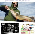 thumbnail image 1 of TIELUTT Fishing Kit Includes: For Saltwater Freshwater Trout Fishing Fishing Set A Swivels Tackle Chicken Rig Ice Hook Deep Diving Trolling Deep Six Diver, 1 of 5