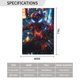 thumbnail image 3 of Bandera de jardín de temporada de Spider-Man, bandera de doble cara, bandera navideña para decoración navideña al aire libre., 3 of 8