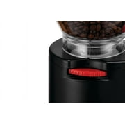 مطحنة قهوة كهربائية قياسية من Bodum Bistro، من الفولاذ المقاوم للصدأ، مصيدة بلاستيكية خالية من مادة BPA، باللون الأسود
